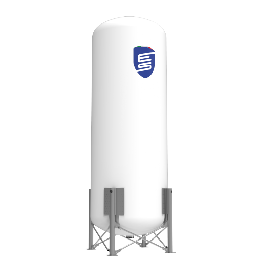 render Modèle de citerne à fond arrondi