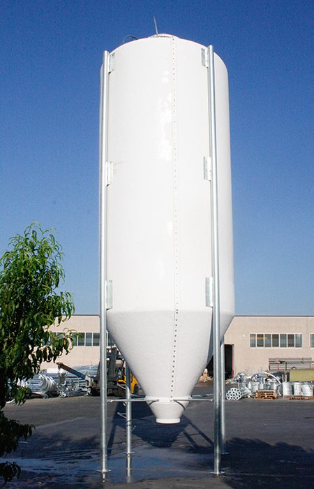 Produzione silos verticali imbullonati