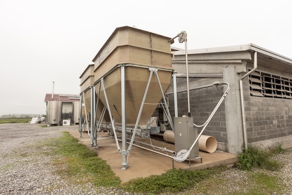 Silos feedhopper con estensione a 20m3