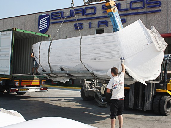 Trasporto silos verticali Slick