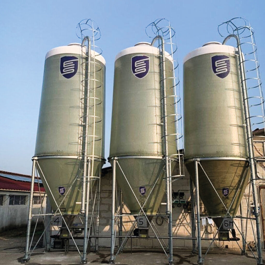 impianto silos stoccaggio mangimi