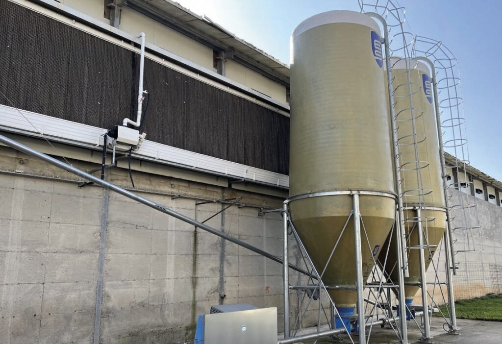 Silos Millennium europei nell'allevamento Ovostella