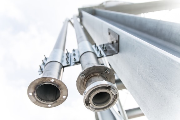 installazione silos sale stradale